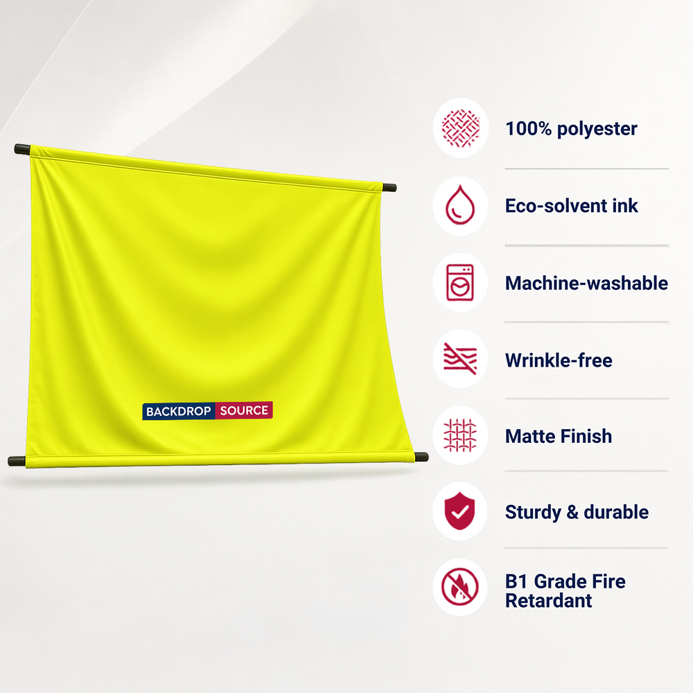 Fluorescent Polyester Fabric Printing