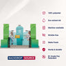 Portable Exhibit Display 10ft x 20ft - Model 4