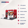 Portable Exhibit Display 10ft x 10ft - Model 38