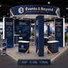 Modular Booth Kits 20ft x 20ft - Model 22