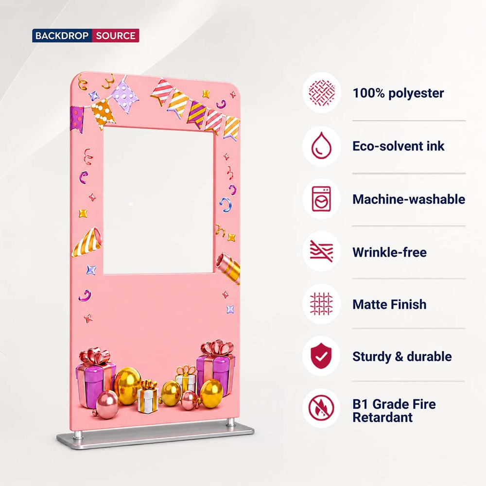 Marcos de fotos personalizados para selfies