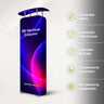 3D Vertical Column with Header