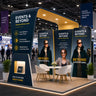 Portable Exhibit Display 20ft x 10ft - Model 14