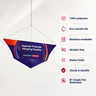 Tapered Triangle Hanging Display