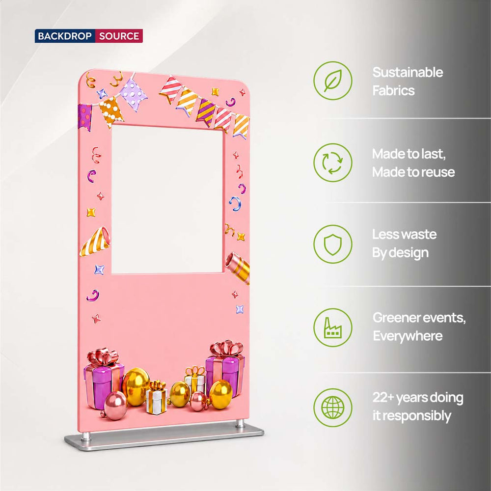 Marcos de fotos personalizados para selfies
