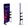 Portable Fabric Display Shelves
