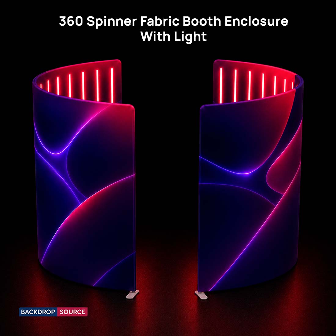 360 Spinner Fabric Booth Enclosure