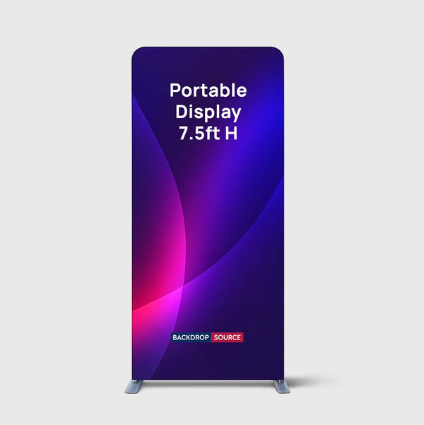 Exhibidor portátil - H-7.5ft