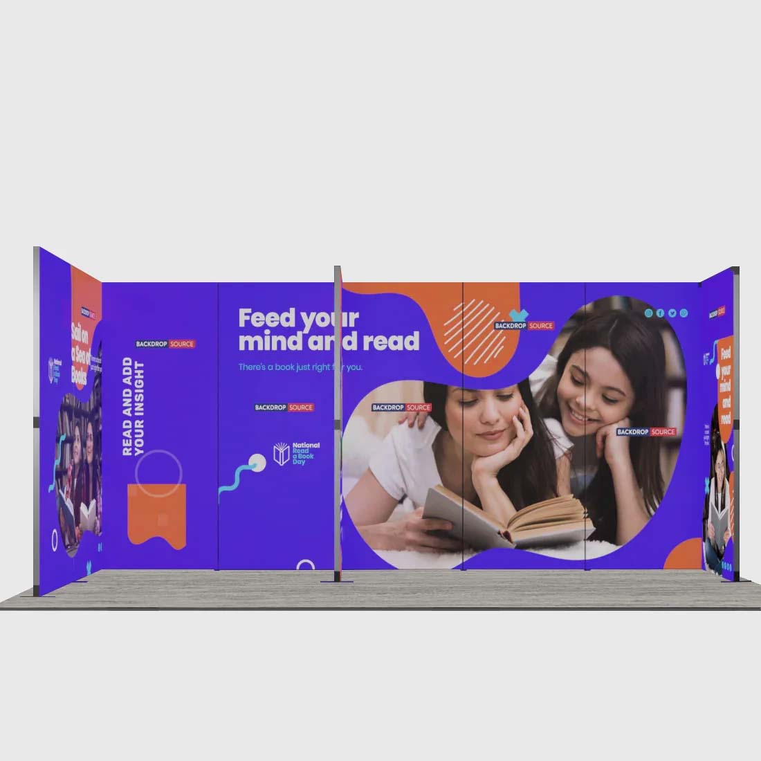 Foldable SEG Exhibition Display - Model 15