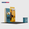 Portable Exhibit Display 10ft x 10ft - Model 16