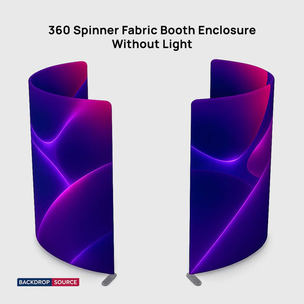 360 Spinner Fabric Booth Enclosure