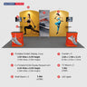 Portable Exhibit Display 20ft x 10ft - Model 9