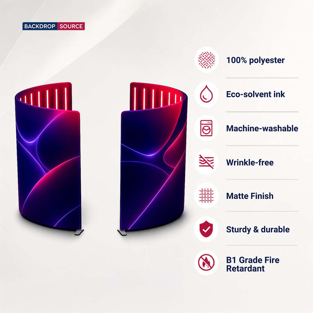 360 Spinner Fabric Booth Enclosure