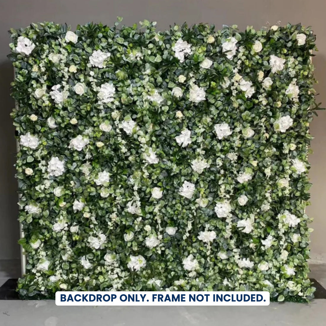 Artificial Floral Event Wall Backdrop - Style 30