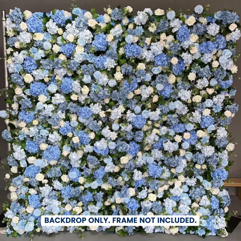 Artificial Floral Event Wall Backdrop - Style 33
