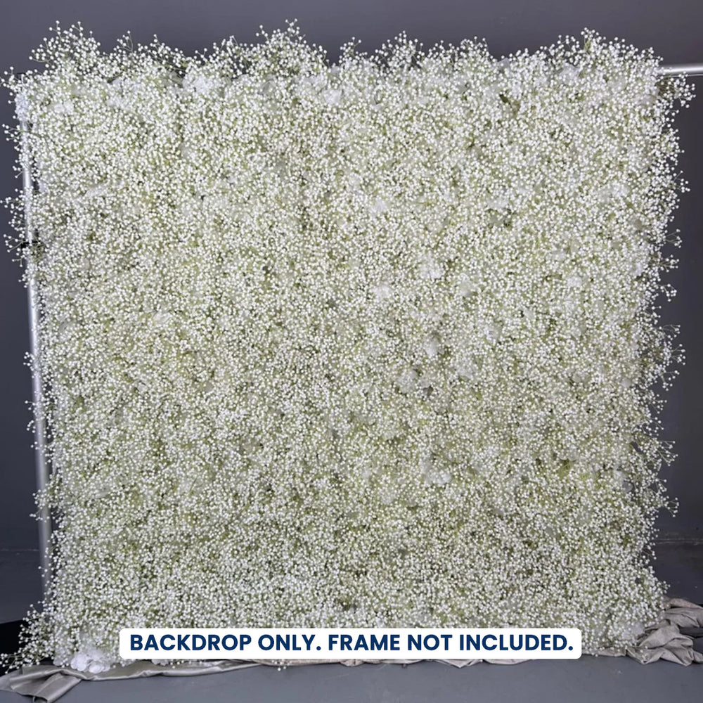 Artificial Floral Event Wall Backdrop - Style 34