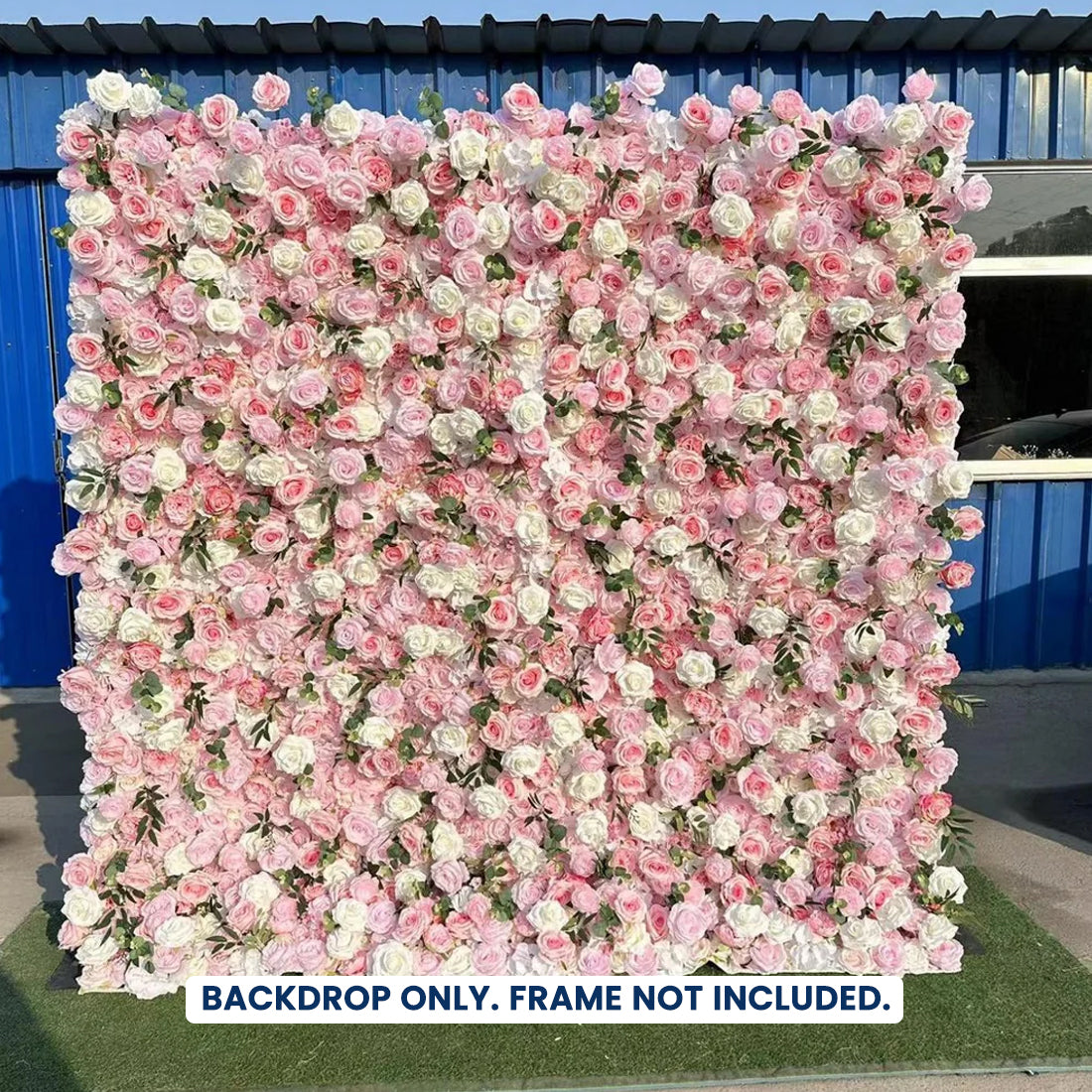 Artificial Floral Event Wall Backdrop - Style 36