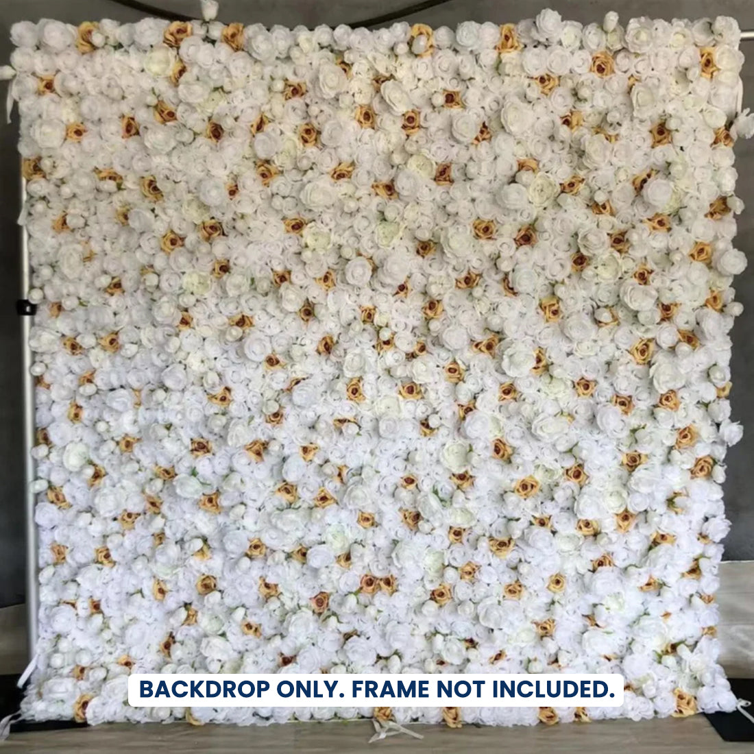 Artificial Floral Event Wall Backdrop - Style 50