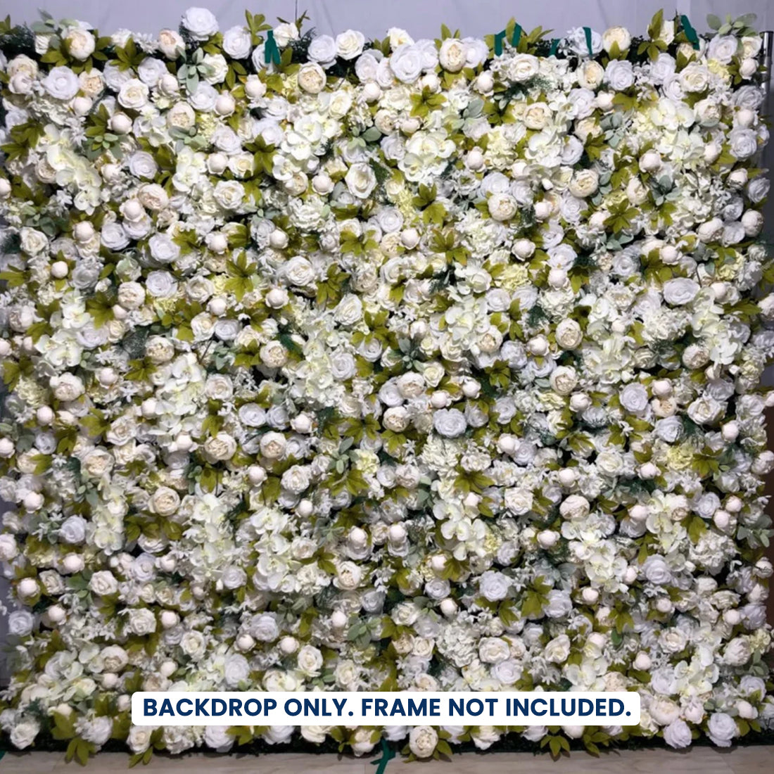 Artificial Floral Event Wall Backdrop - Style 52