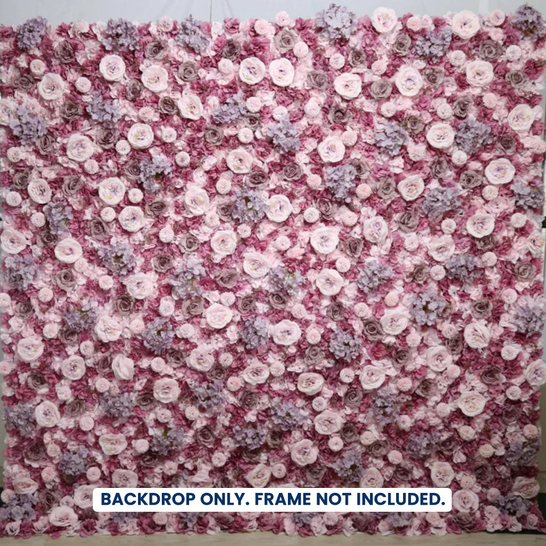 Artificial Floral Event Wall Backdrop - Style 58