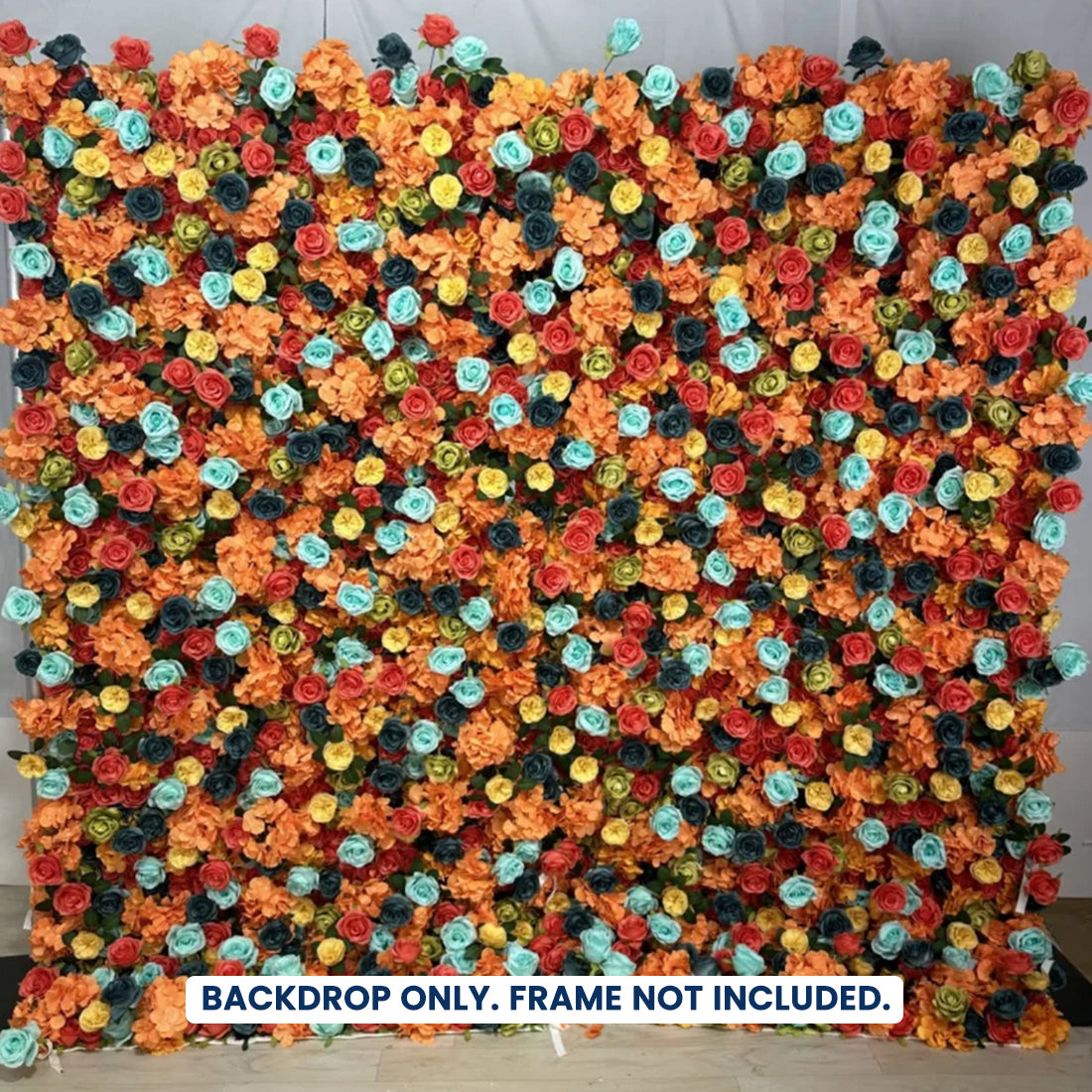 Artificial Floral Event Wall Backdrop - Style 61