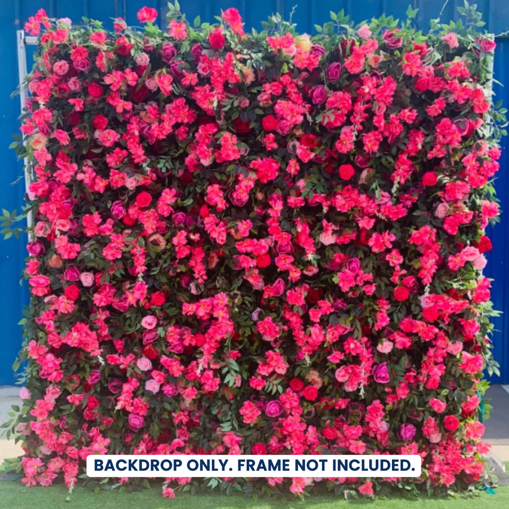 Artificial Floral Event Wall Backdrop - Style 65