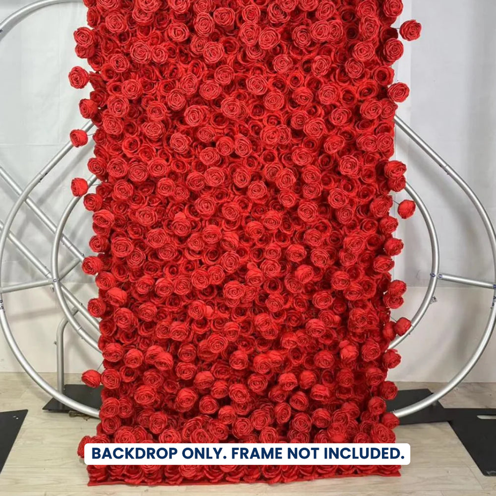 Artificial Floral Event Wall Backdrop - Style 70