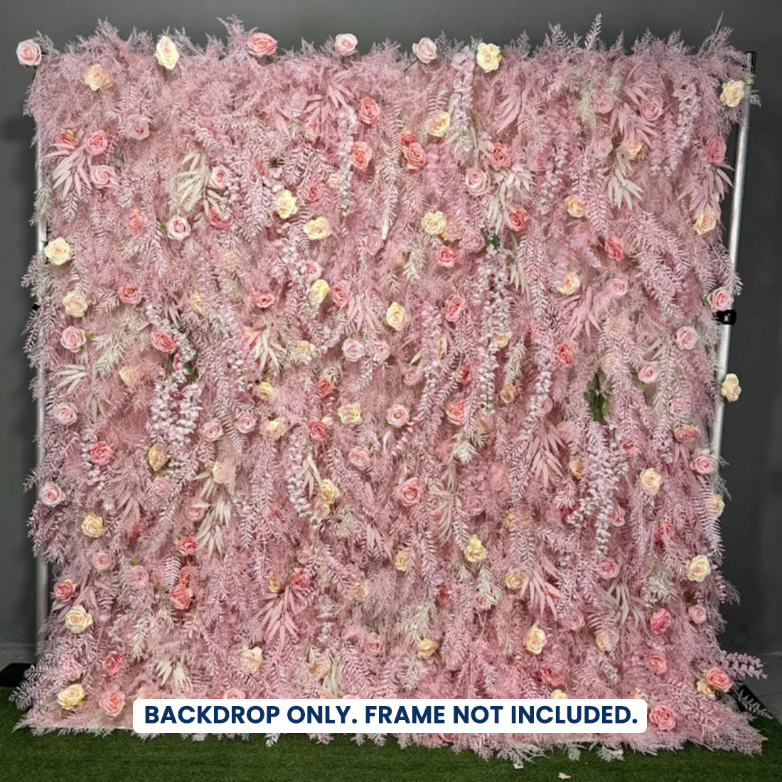 Artificial Floral Event Wall Backdrop - Style 71