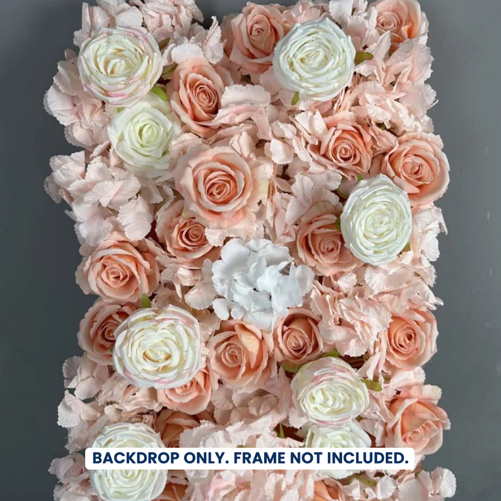 Artificial Floral Event Wall Backdrop - Style 72