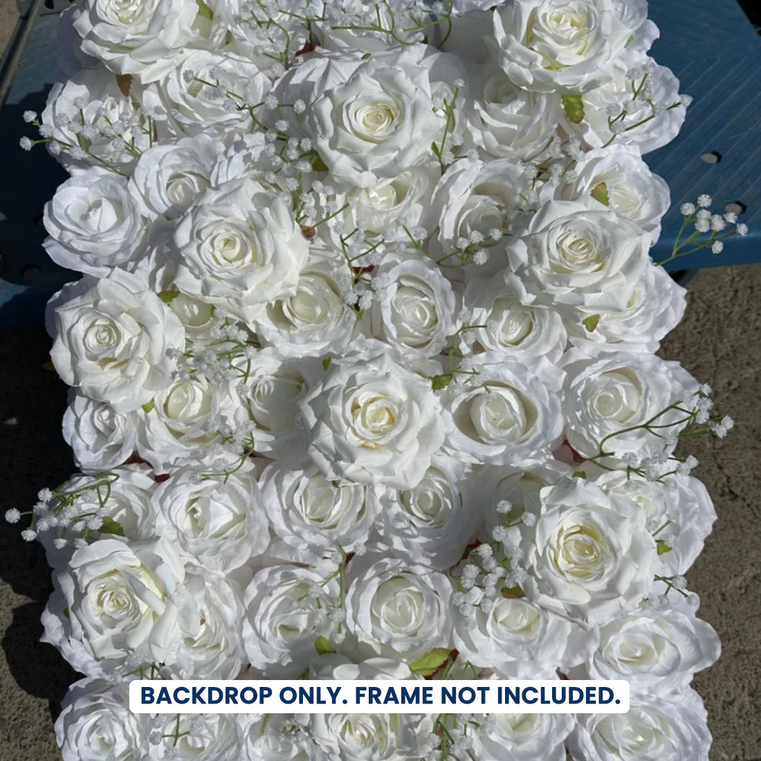 Artificial Floral Event Wall Backdrop - Style 73