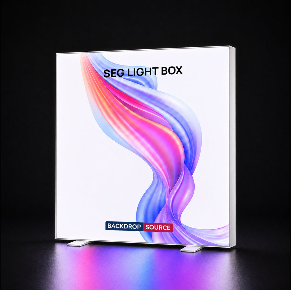 Backlit SEG Fabric Display Frame - 4.7inch Depth Aluminum Profile