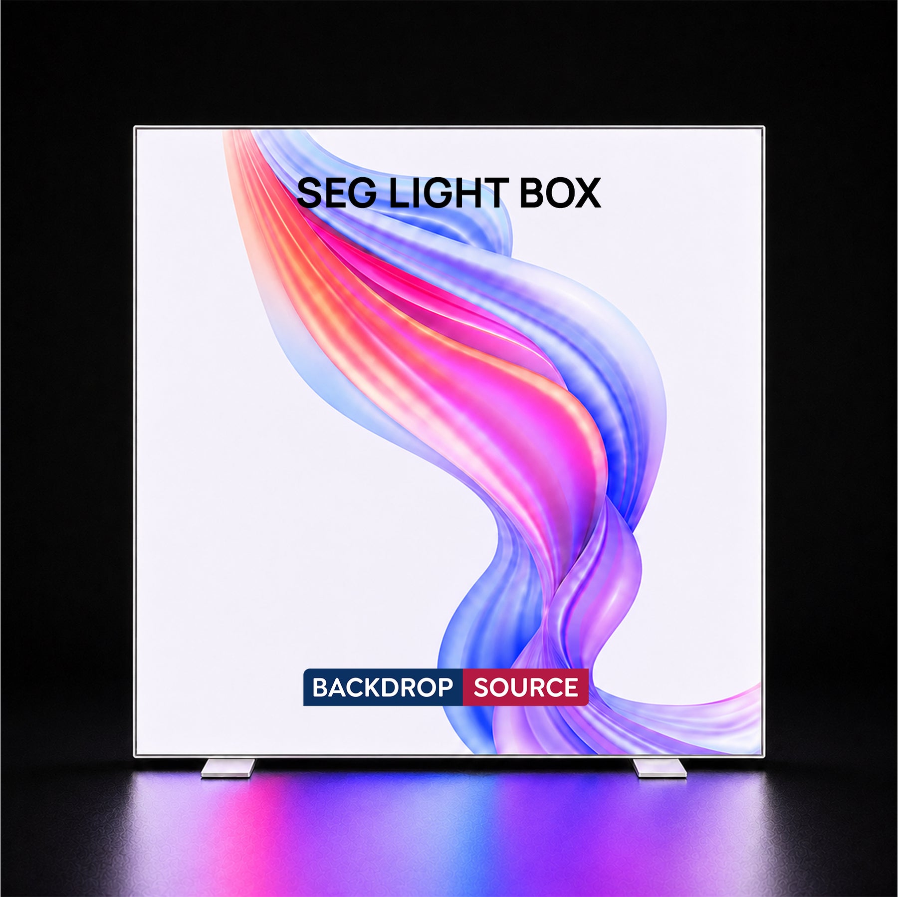 Backlit SEG Fabric Display Frame - 4.7inch Depth Aluminum Profile