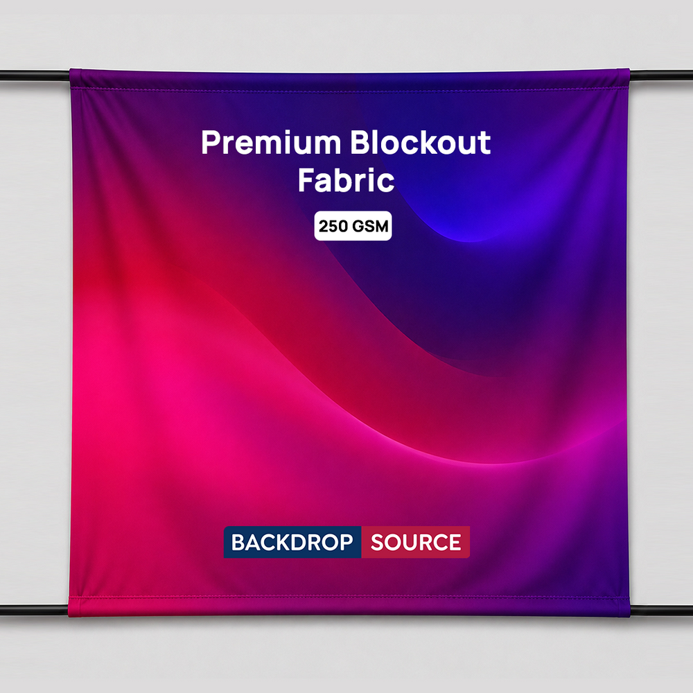 Blockout Fabric Backdrop Printing