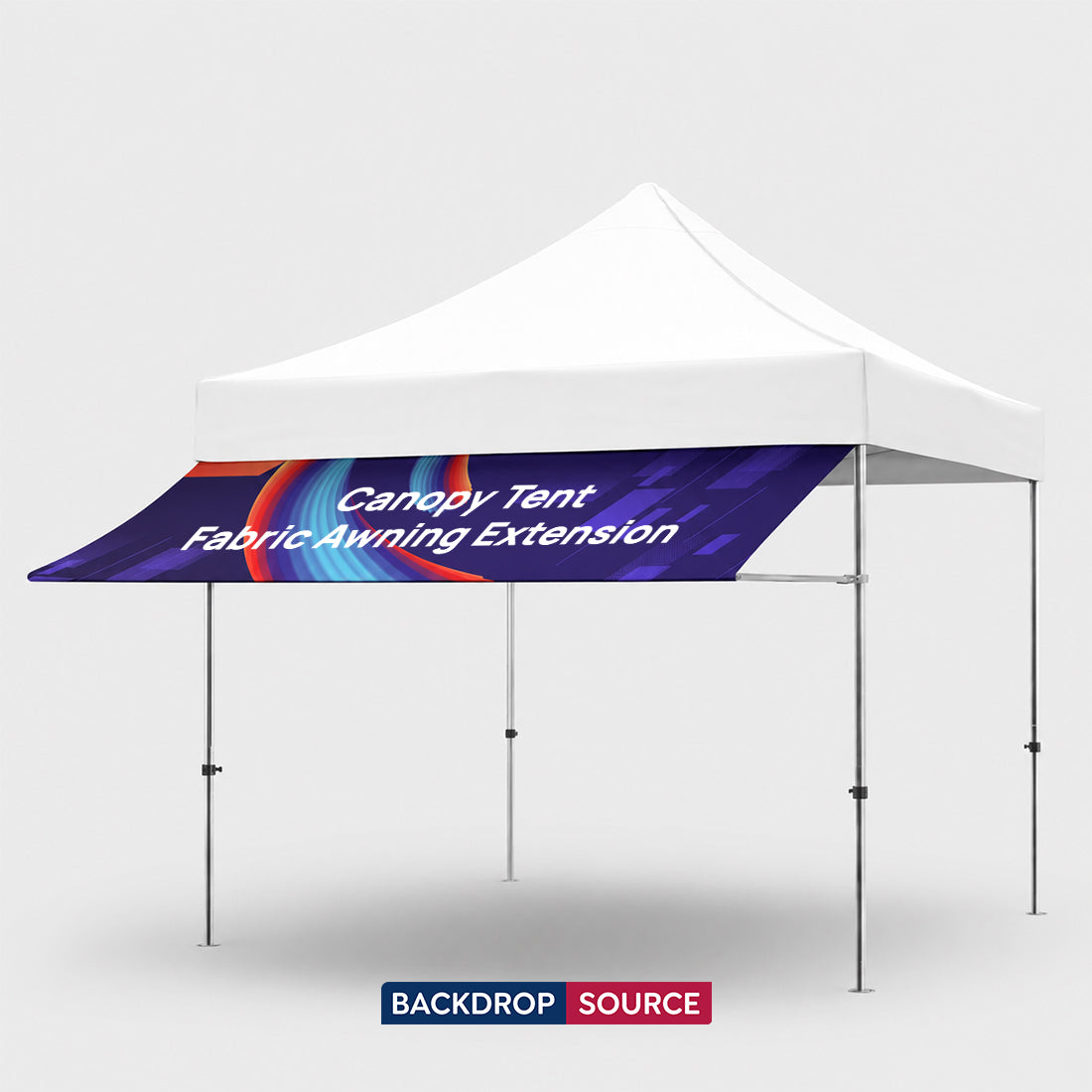 Carpa con dosel personalizada y resistente (6,5 pies x 10 pies)