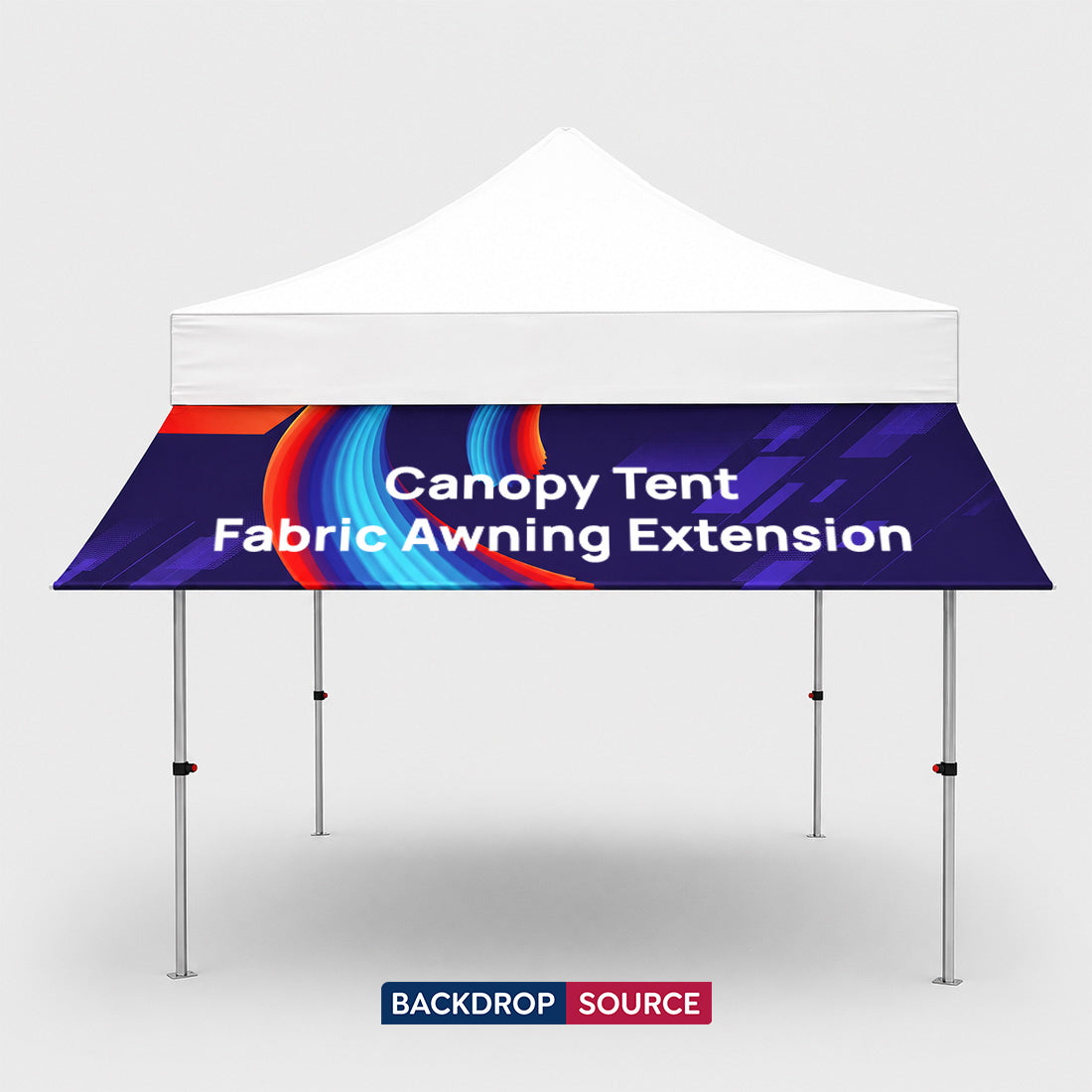 Carpa con dosel personalizada y resistente (6,5 pies x 10 pies)