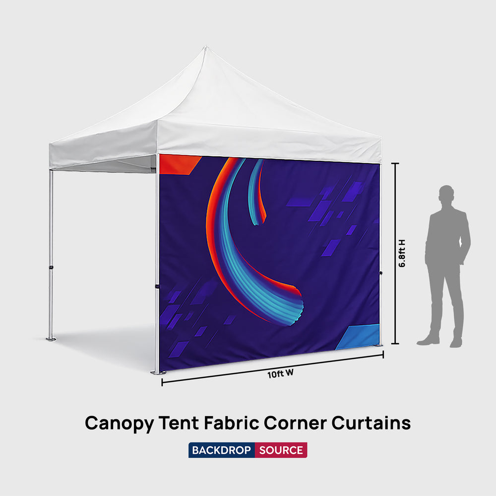 Canopy Tent Corner Curtains – Stylish & Functional Tent Accessory – Backdropsource