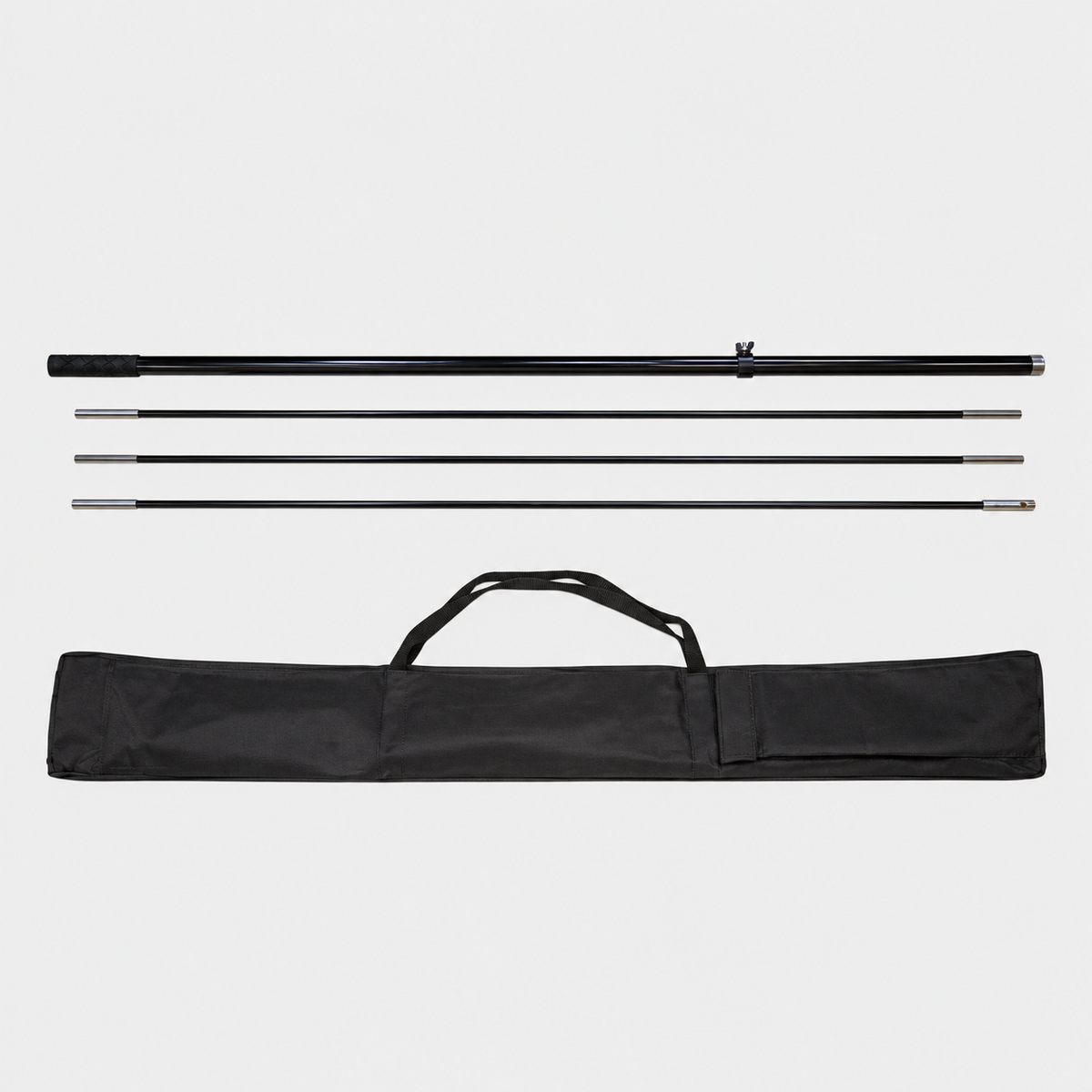 R Shape Advertising Flag Pole & Packing Bag