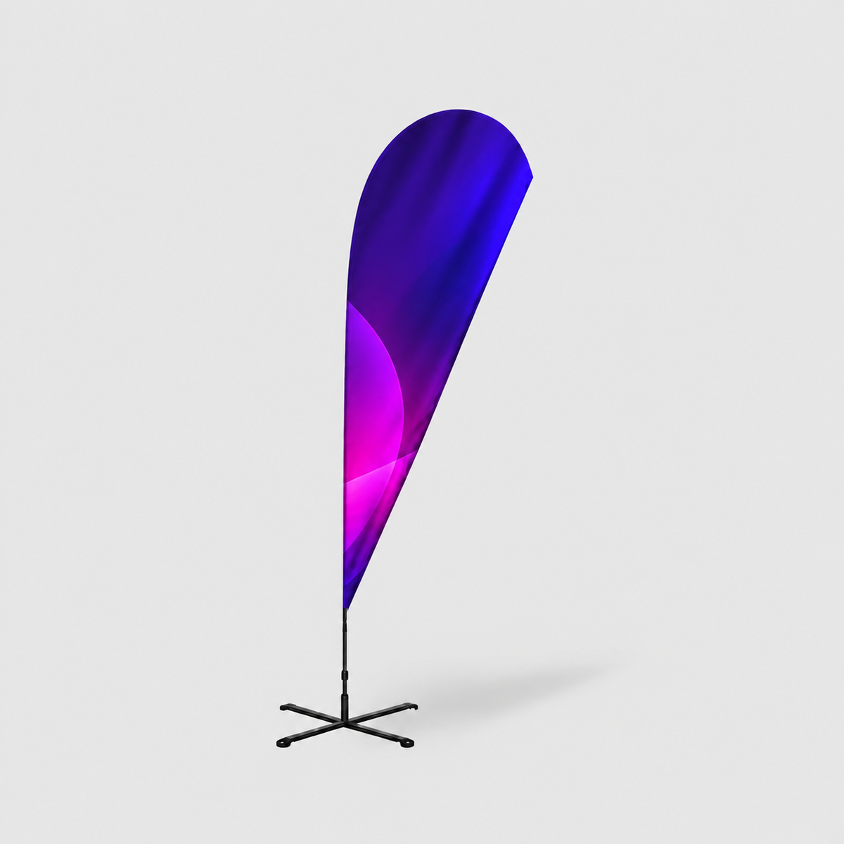 Teardrop Feather Flag with Uni-Fit Pole