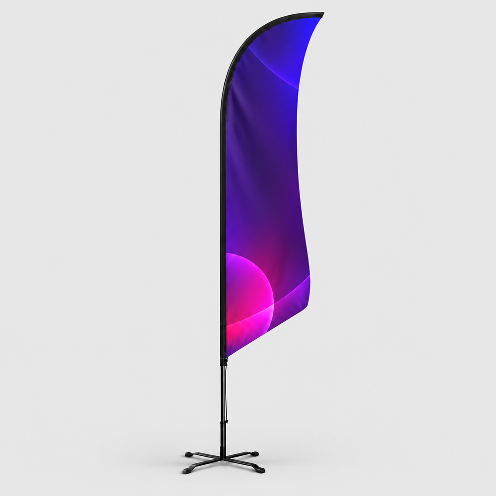 Shark Fin Fabric Flag
