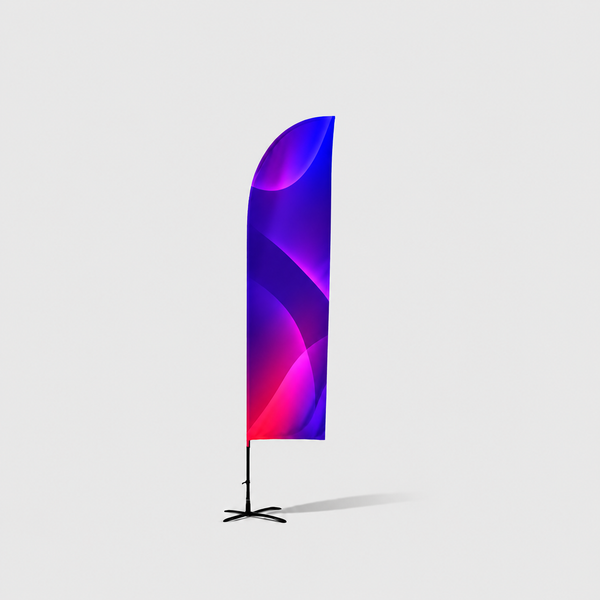 Straight Feather Flag with Uni-Fit Pole