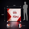 Church Backlit SEG Counter Display