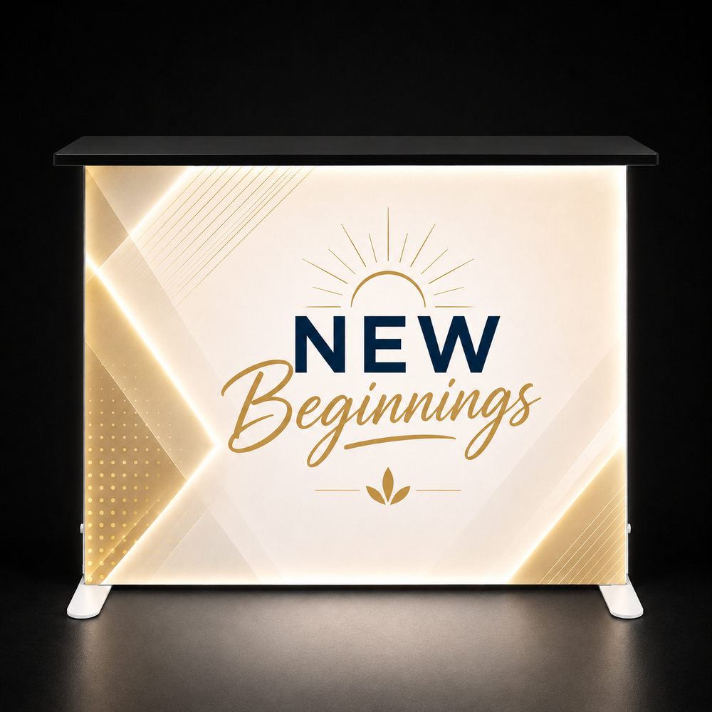 Church Backlit SEG Counter Display
