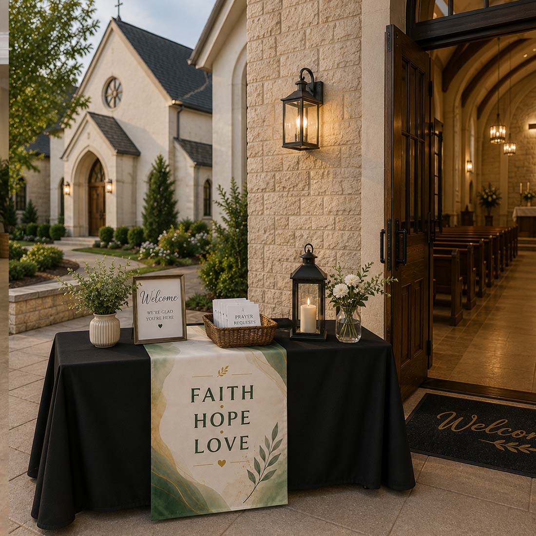 Church Communion Table Runner