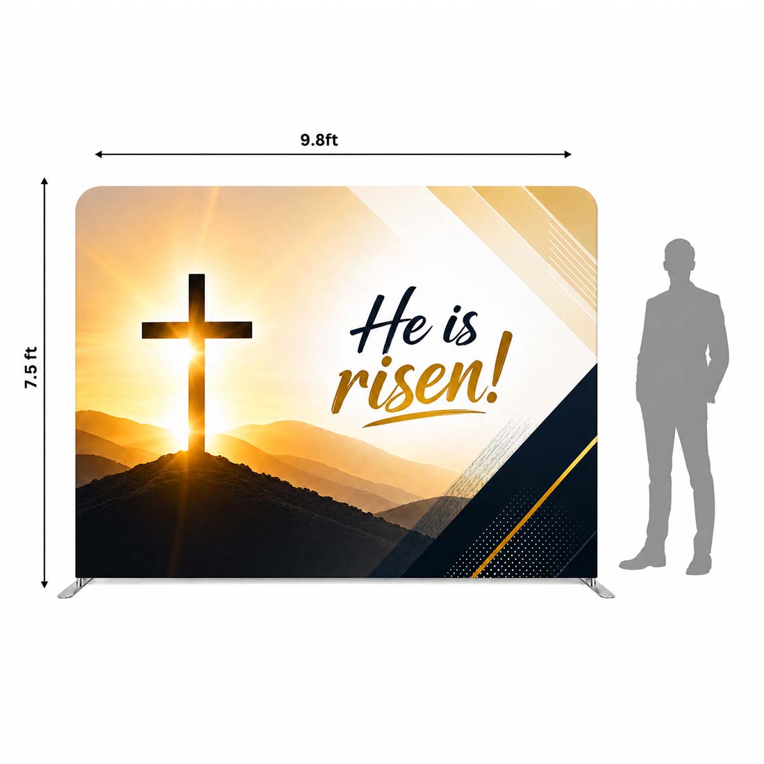 Church Sanctuary Straight Tension Backdrop