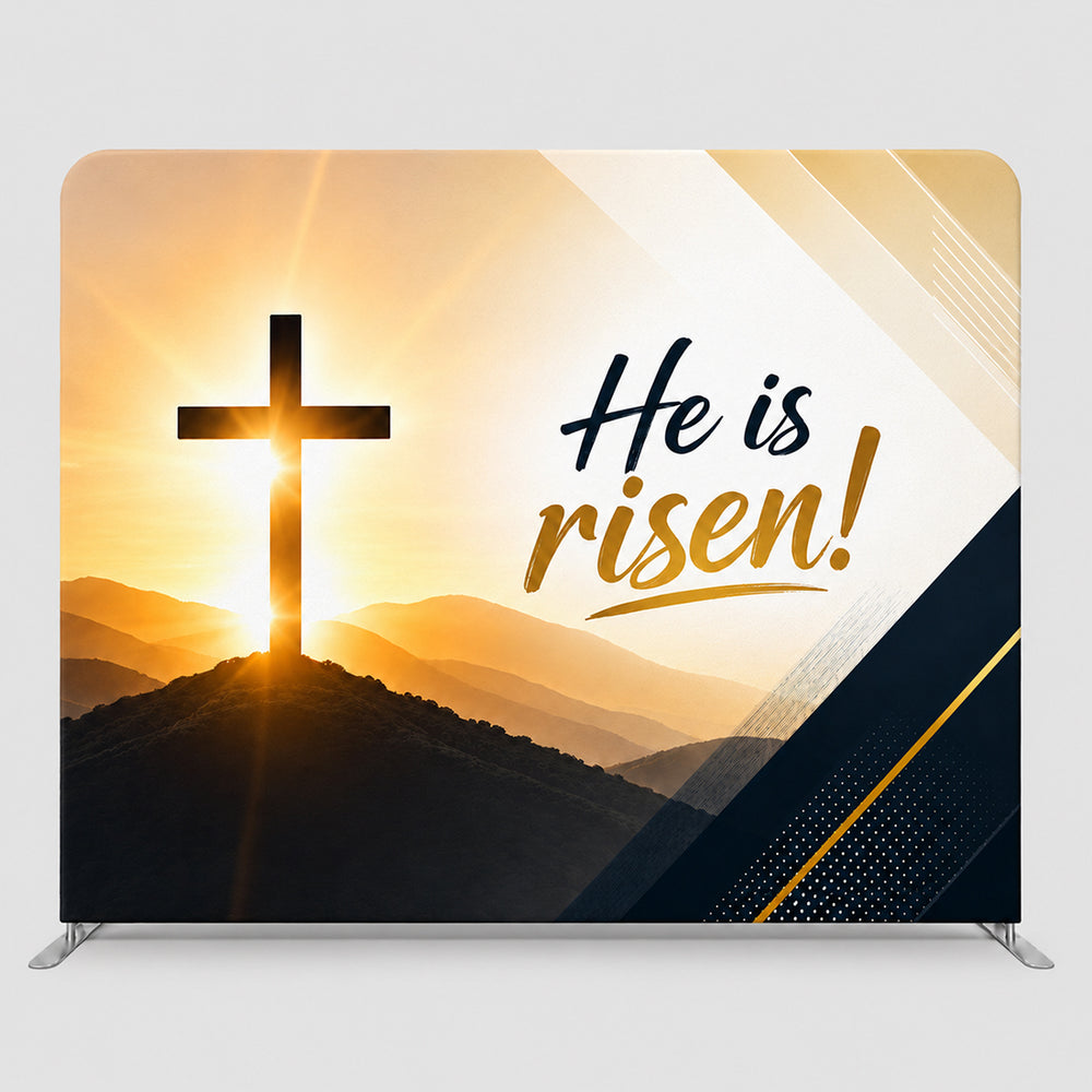 Church Sanctuary Straight Tension Backdrop