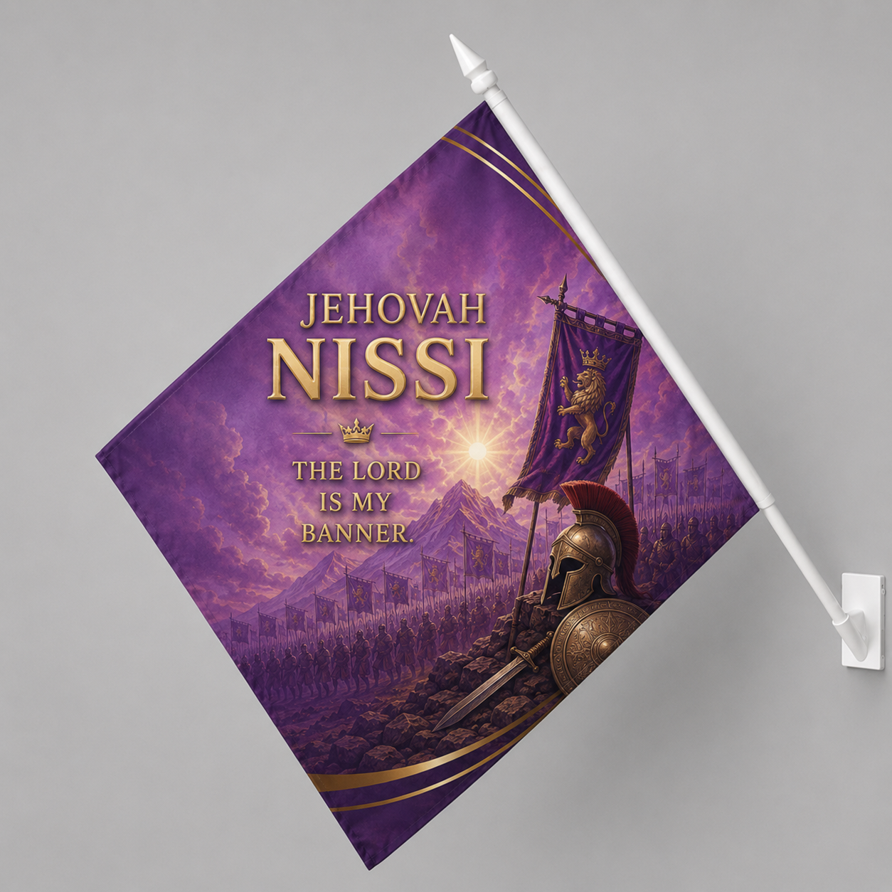 Church Wall Flag Banner