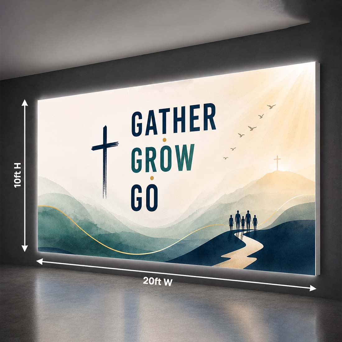 Church Welcome Center SEG Light Box