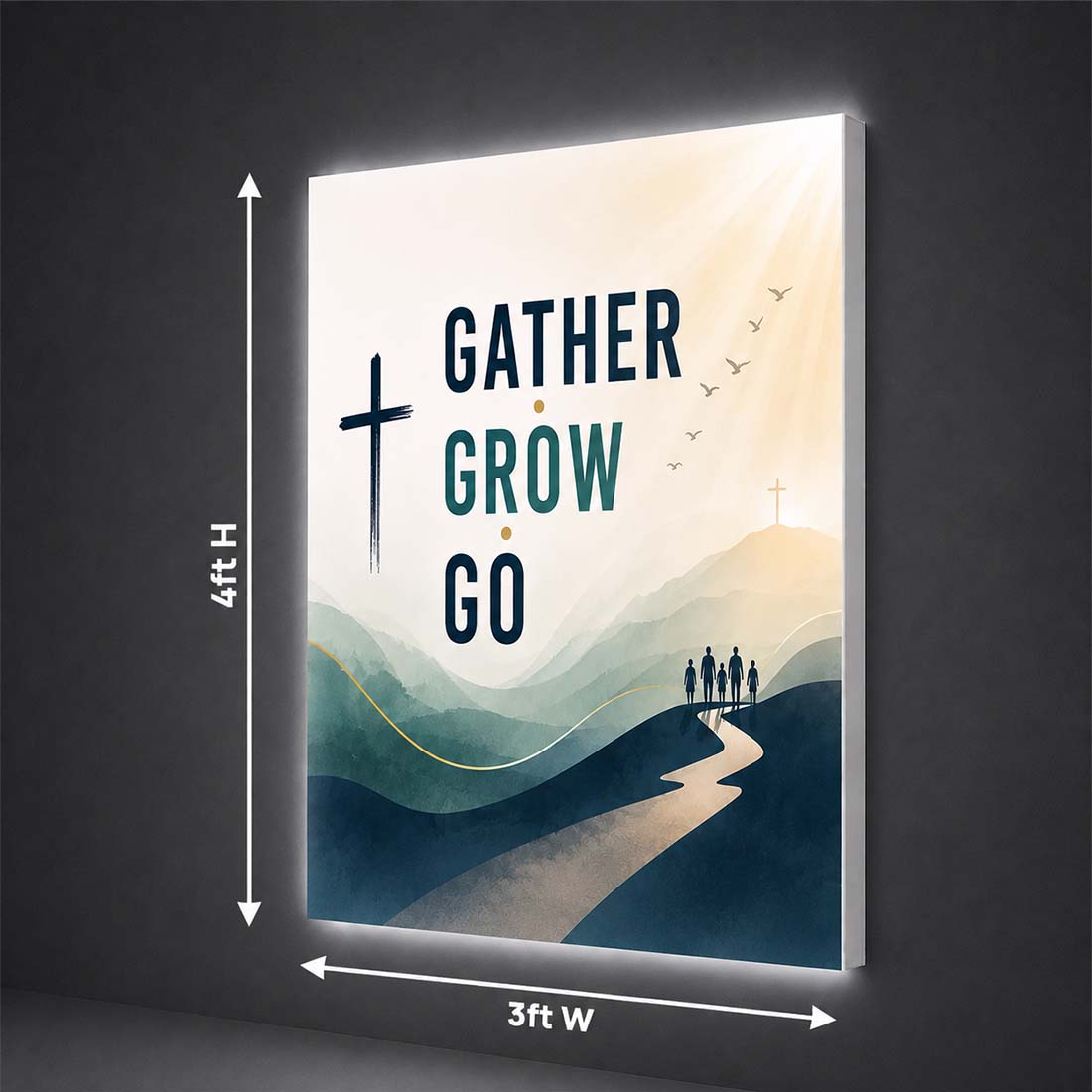 Church Welcome Center SEG Light Box