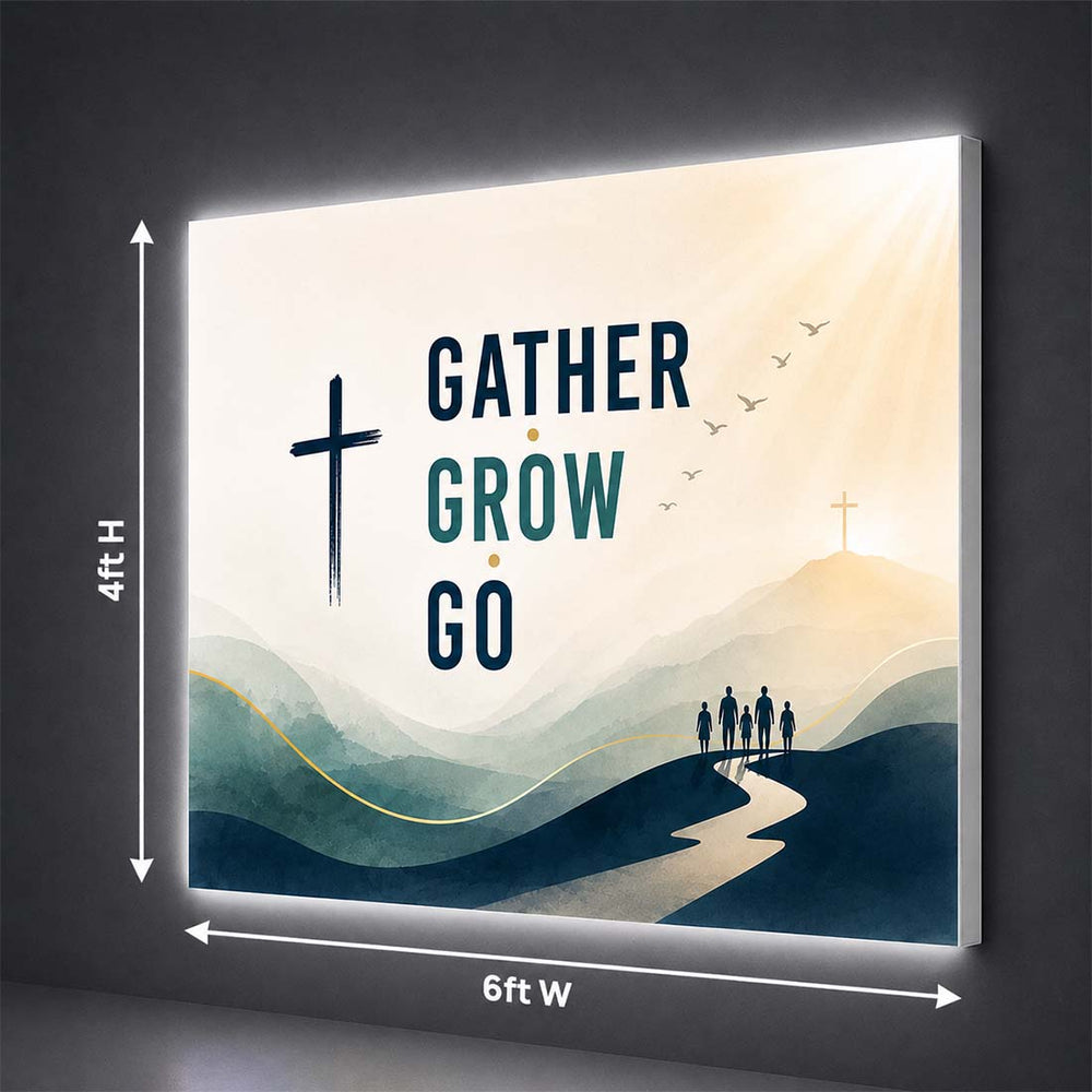 Church Welcome Center SEG Light Box