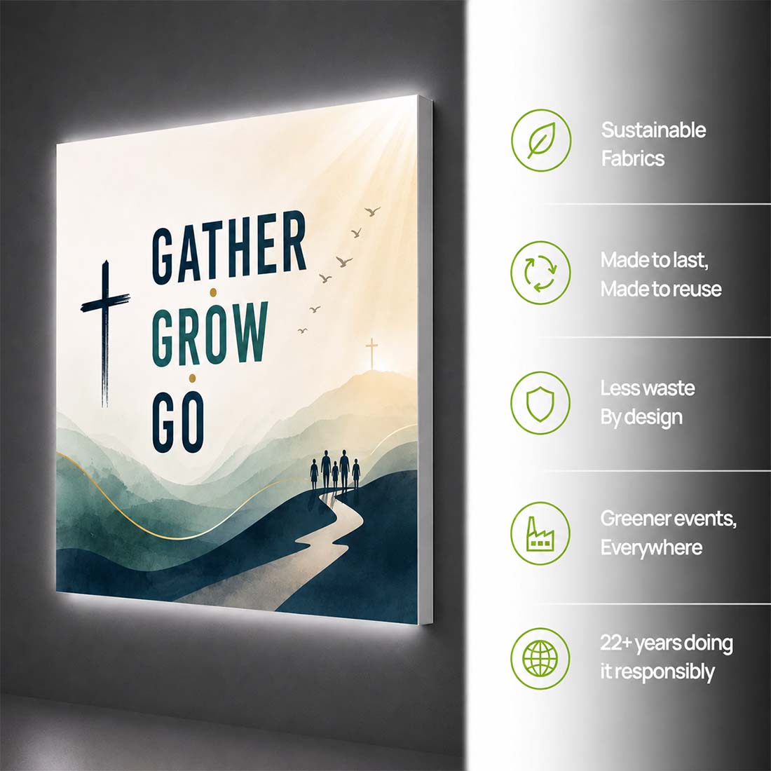 Church Welcome Center SEG Light Box
